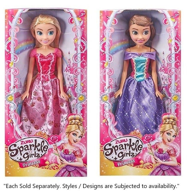 ZURU SPARKLE GIRLZ 18-INCH PRINCESS DOLL ASSORTED
