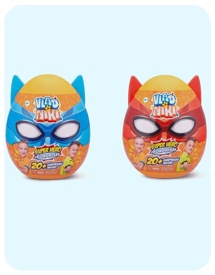 ZURU VLAD AND NIKI RED SUPERHERO SURPRISE EGG