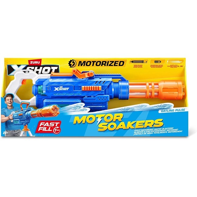 ZURU X-SHOT WATER LARGE GATLING MOTOR SOAKERS WATER BLASTER