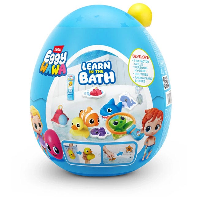 EGGY WAWA BATH TIME SURPRISE EGG MEDIUM