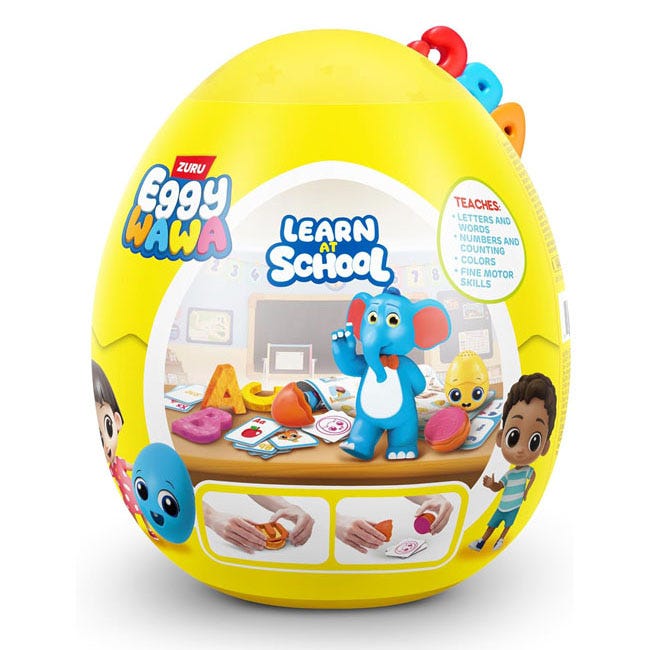 EGGY WAWA ZURU SCHOOL TIME SURPRISE EGG MEDIUM