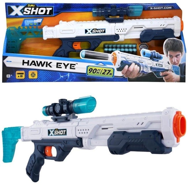 ZURU X-SHOT EXCEL HAWK EYE