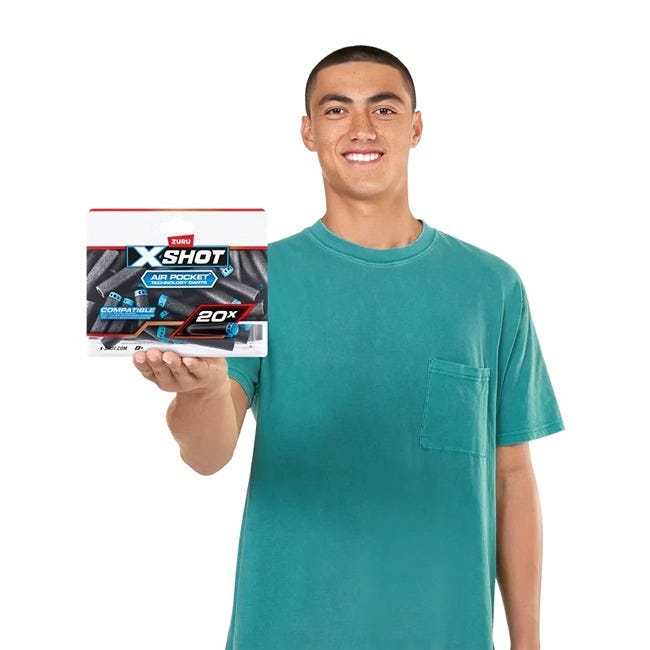 X-SHOT EXCEL REFILL DARTS 20-PCS