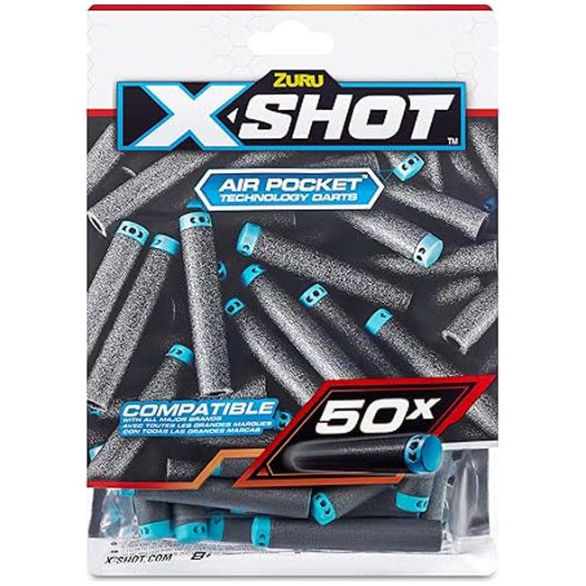 ZURU X-SHOT EXCEL BLASTER REFILL DARTS 50-PCS