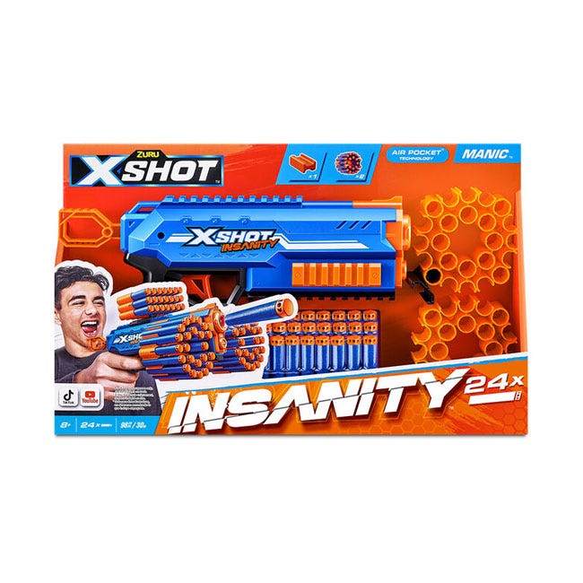 ZURU X-SHOT INSANITY MANIC