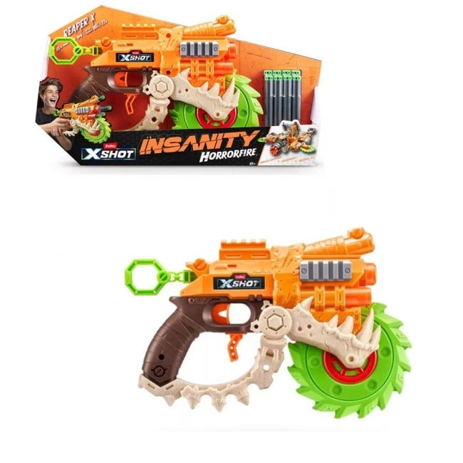 ZURU X-SHOT INSANITY HORROR FIRE REAPER-X