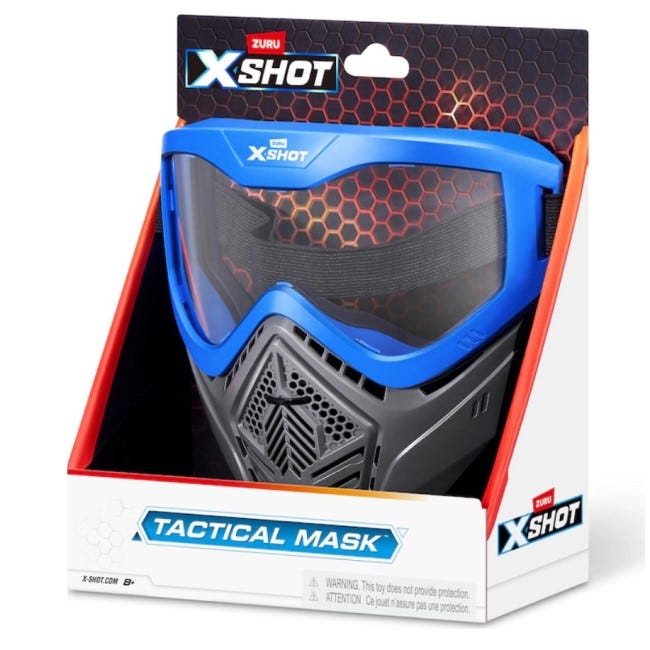 ZURU S -SHOT TACTICAL MASK