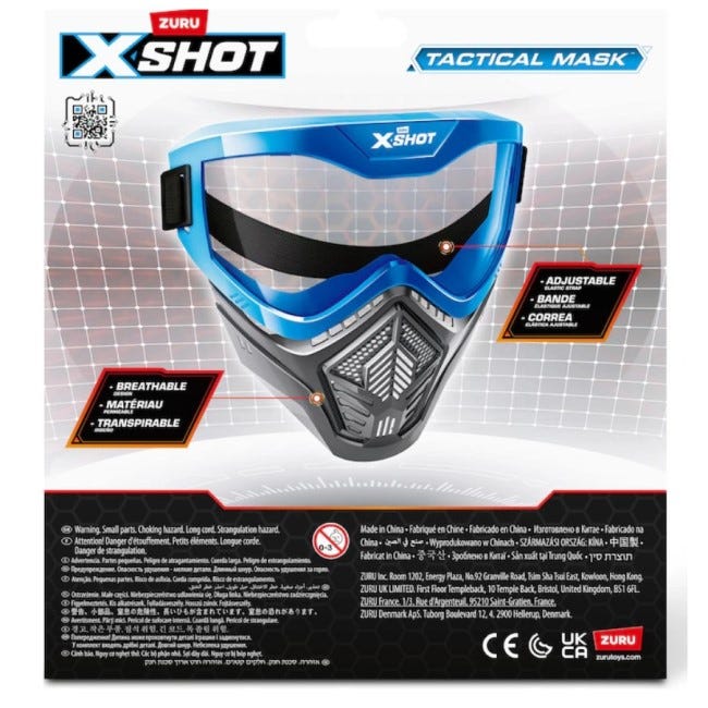 ZURU S -SHOT TACTICAL MASK