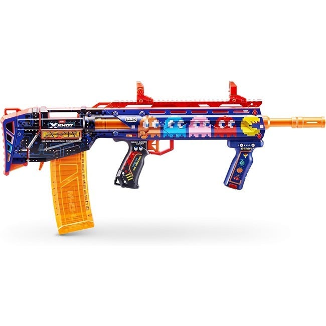X-SHOT  SINISTER PACMAN SKINS PRO DART BLASTER