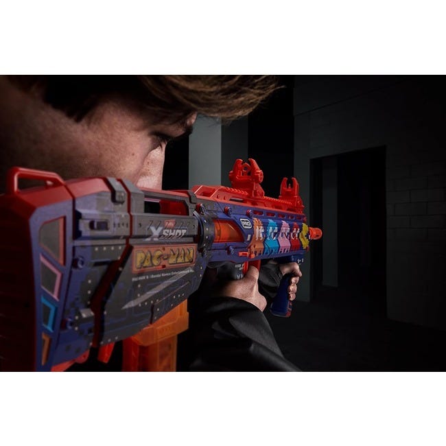 X-SHOT  SINISTER PACMAN SKINS PRO DART BLASTER