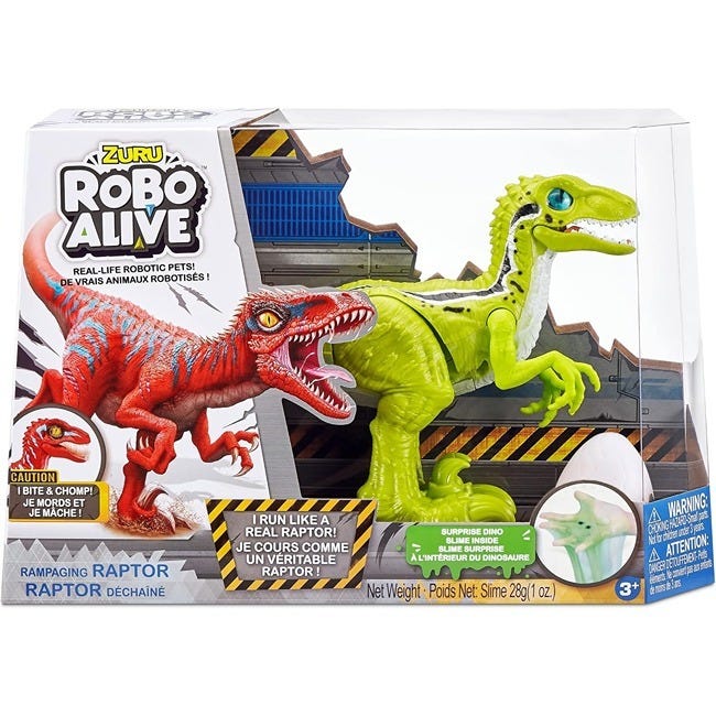ZURU ROBO ALIVE DINOSAUR SERIES 1 RAPTOR