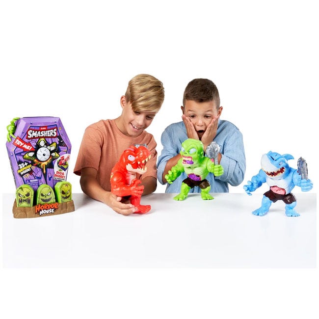ZURU SMASHERS MEGA HORROR HOUSE INTERACTIVE TOY