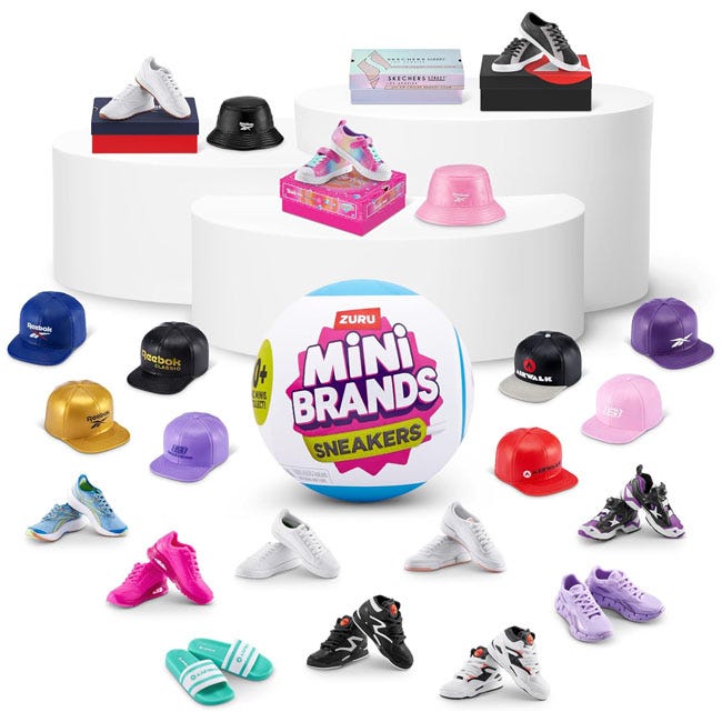 ZURU 5 SURPRISE MINI BRANDS - SNEAKERS SHOES BLIND CAPSULE