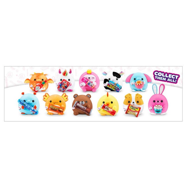 ZURU SNACKLES KELLOGGS FROOT LOOPS UNICORN 14-INCH PLUSH