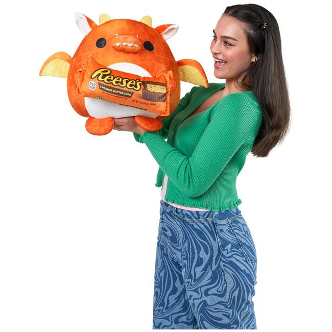 ZURU SNACKLES REESES DRAGON 14-INCH PLUSH WAVE 2