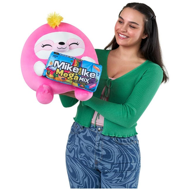 ZURU SNACKLES MIKE AND IKE SLOTH 14-INCH PLUSH WAVE 2