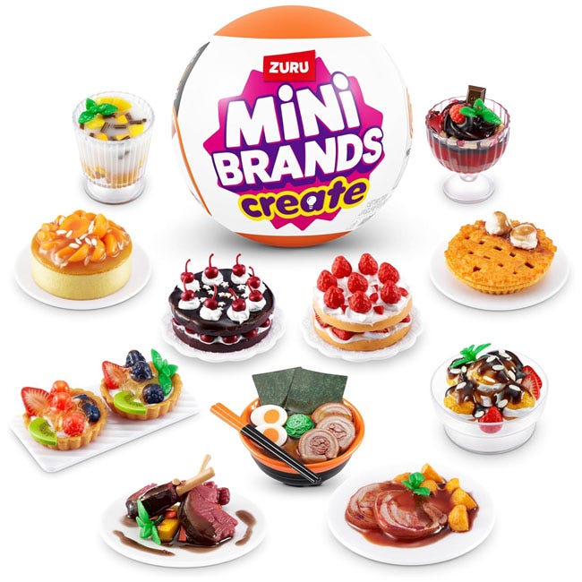 ZURU 5 SURPRISE MINI BRANDS - SERIES 1 MASTER CHEF CAPSULE