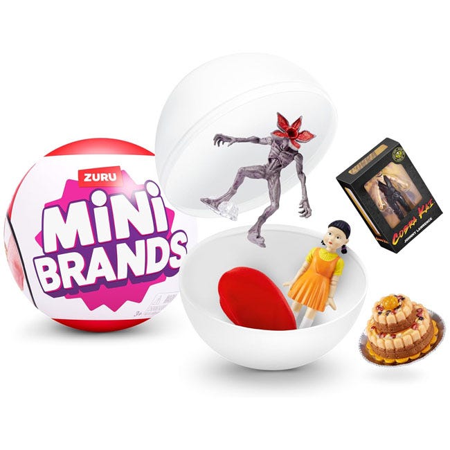 ZURU 5 SURPRISE MINI BRANDS - SERIES 1 NETFLIX CAPSULE