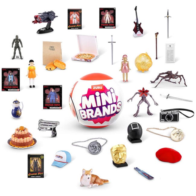 ZURU 5 SURPRISE MINI BRANDS - SERIES 1 NETFLIX CAPSULE