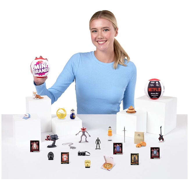 ZURU 5 SURPRISE MINI BRANDS - SERIES 1 NETFLIX CAPSULE