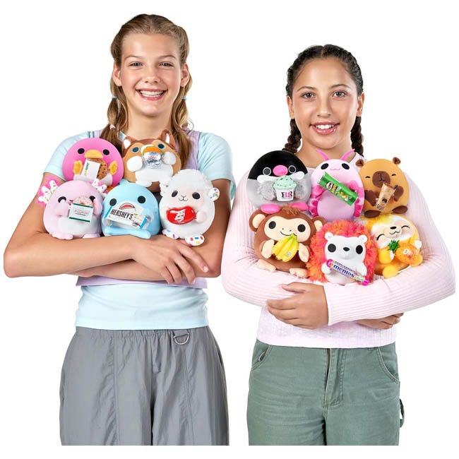 ZURU SNACKLES SERIES 2 MYSTERY MINI PLUSH CAPSULE GRAVITY