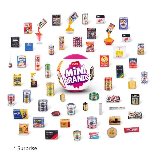 ZURU MINI BRANDS SURPRISE -RETRO GROCERY SERIES