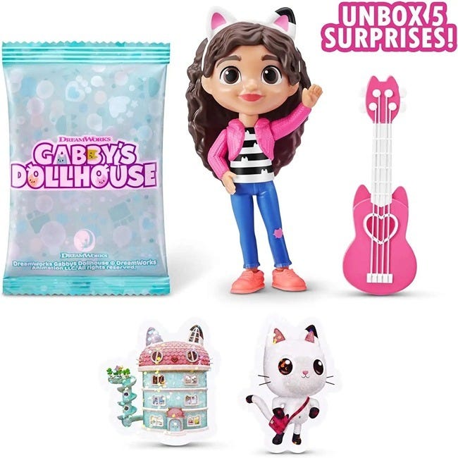ZURU MINI BRANDS 5 SURPRISE S1 GABBY'S DOLLHOUSE SERIES