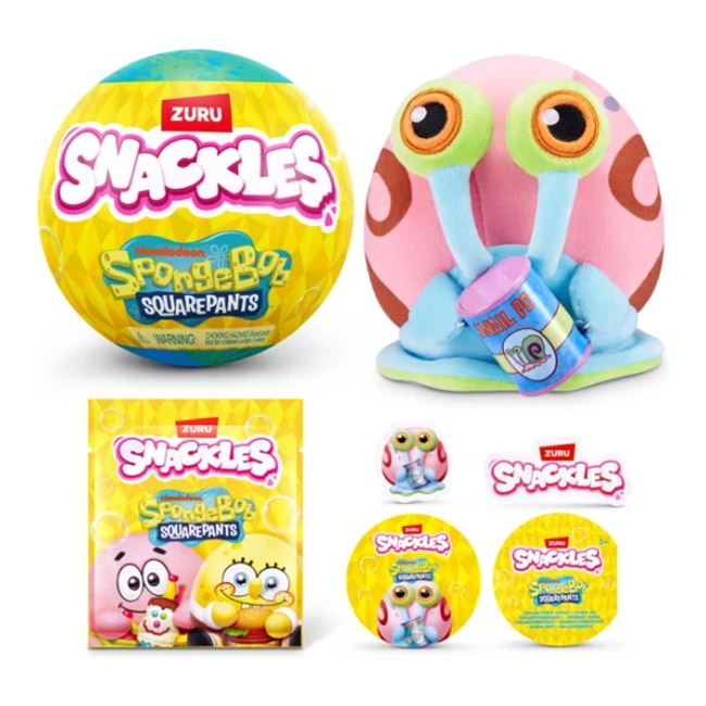 ZURU SNACKLES LICENSED SPONGEBOB SQUAREPANTS CAPSULE