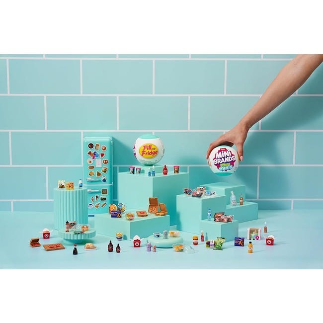 ZURU MINI BRANDS SERIES 1 FILL THE FRIDGE MINI MINIATURE TOY