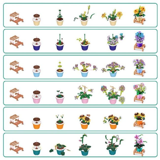 ZURU MAX GARDEN POT PLANTS COLLECTION SERIES