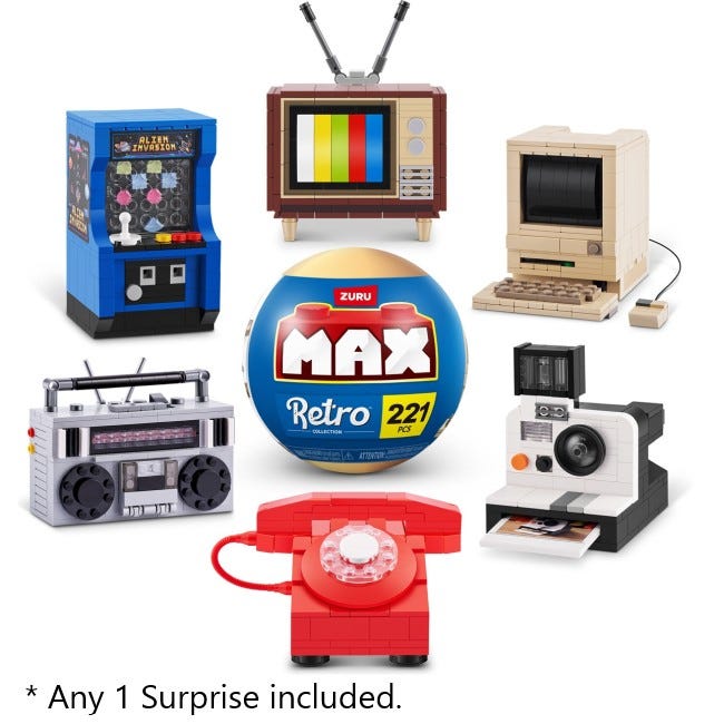 ZURU MAX RETRO COLLECTION SERIES