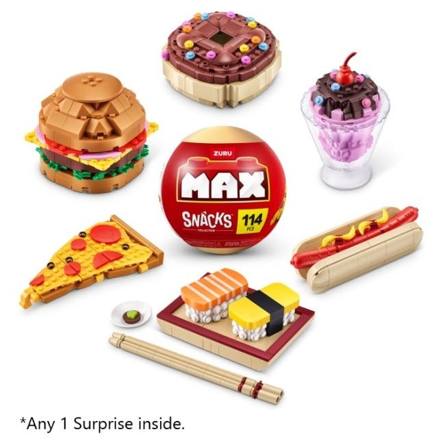 ZURU MAX SNACK COLLECTION SERIES