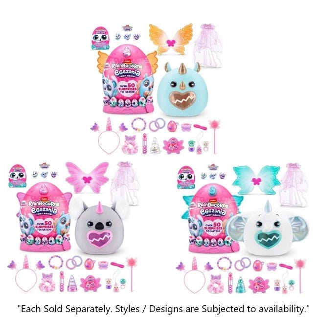 RAINBOCORNS EGGZANIA FAIRY MANIA SURPRISE