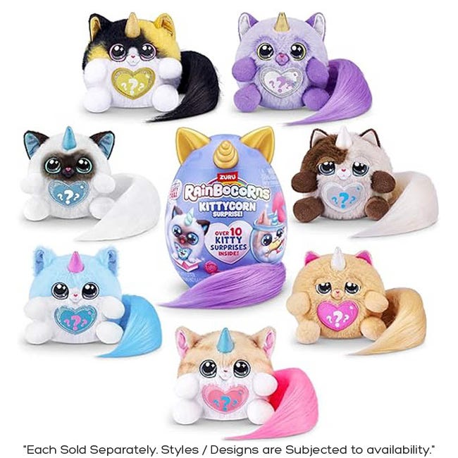 RAINBOCORNS SERIES 9 KITTYCORN SURPRISE PLUSH