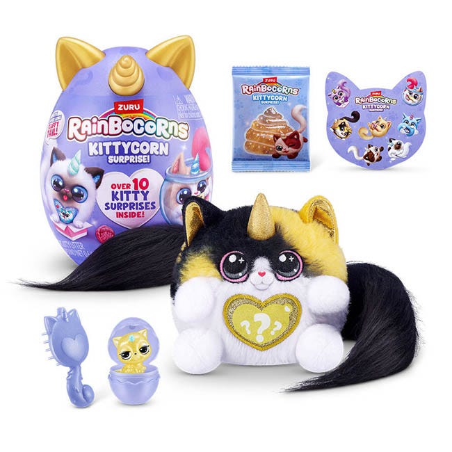 RAINBOCORNS SERIES 9 KITTYCORN SURPRISE PLUSH