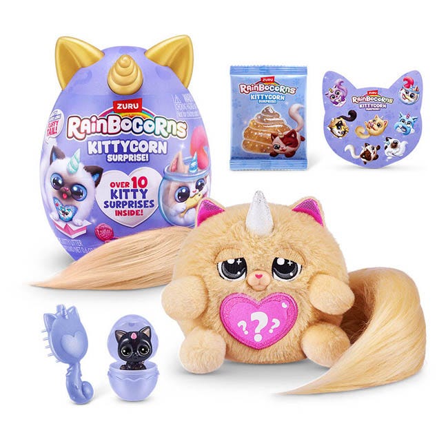 RAINBOCORNS SERIES 9 KITTYCORN SURPRISE PLUSH
