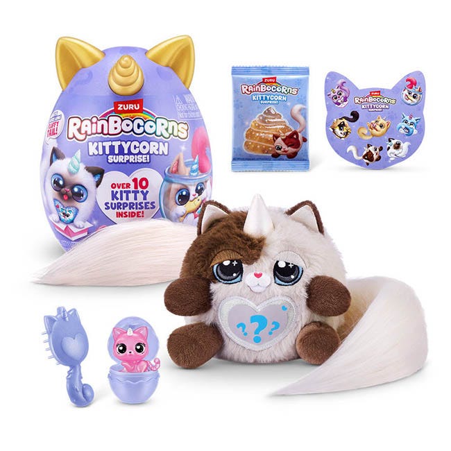 RAINBOCORNS SERIES 9 KITTYCORN SURPRISE PLUSH