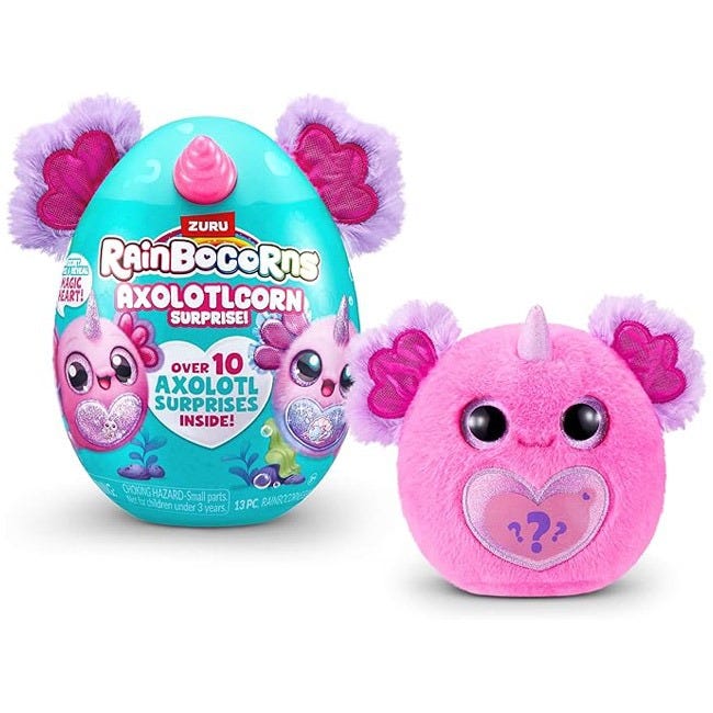 RAINBOCORNS SERIES 1 AXOLOTLCORN SURPRISE PLUSH