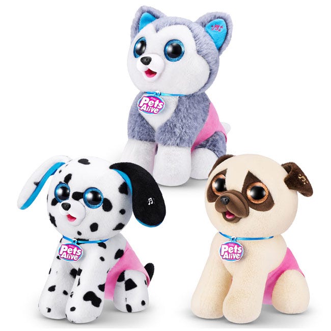 ZURU PETS ALIVE POOPING PUPPIES INTERACTIVE PET