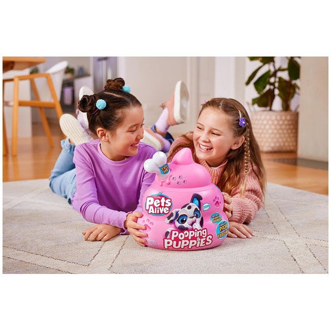 ZURU PETS ALIVE POOPING PUPPIES INTERACTIVE PET
