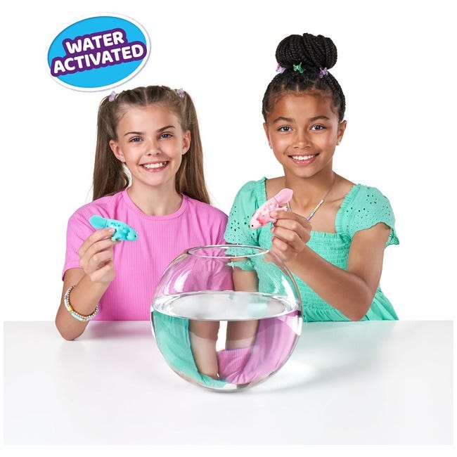 ZURU PETS ALIVE SWIMMING AXOLOTL ASSORTED