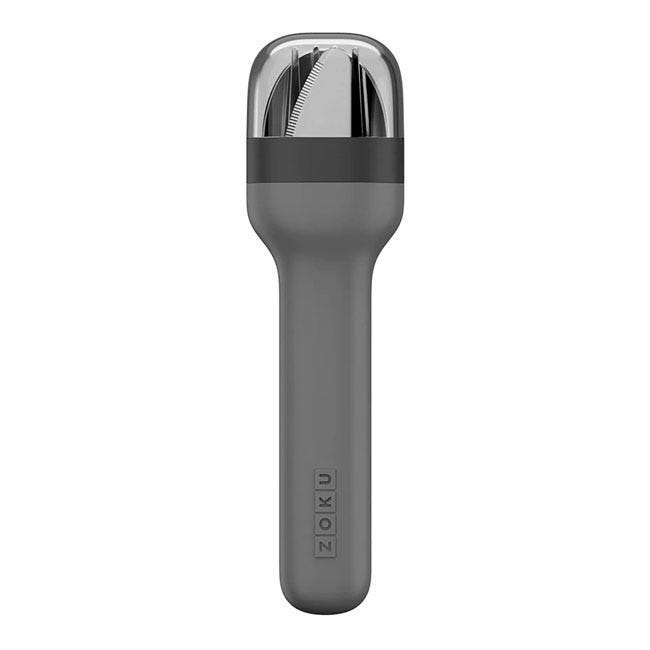 ZOKU POCKET UTENSIL SET CHARCOAL