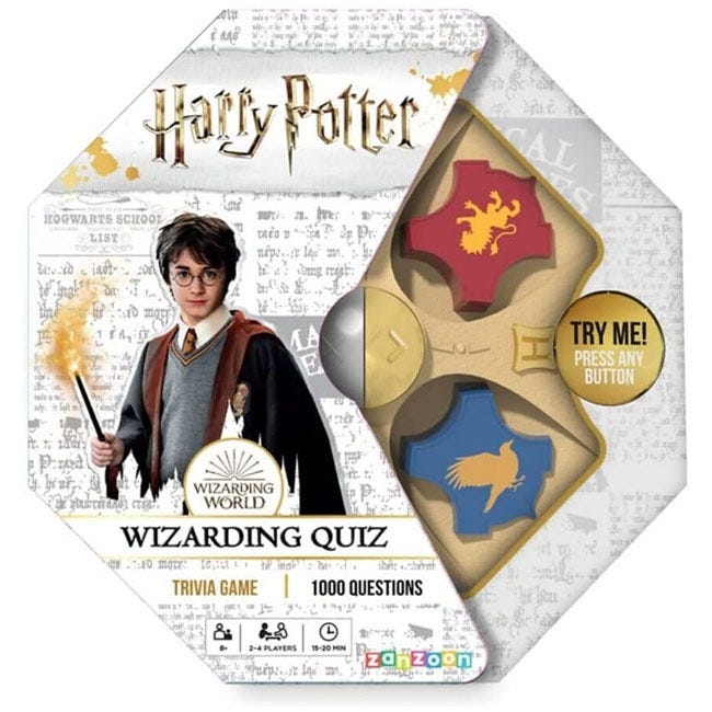 HARRY POTTER WIZARDING QUIZ