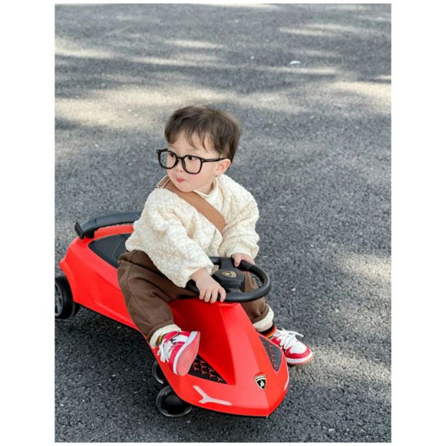 LAMBORGHINI SWING CAR RED