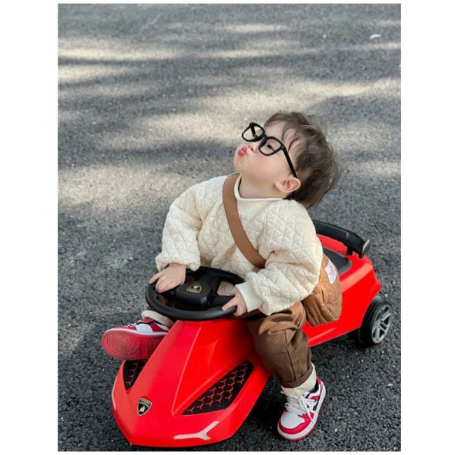 LAMBORGHINI SWING CAR RED