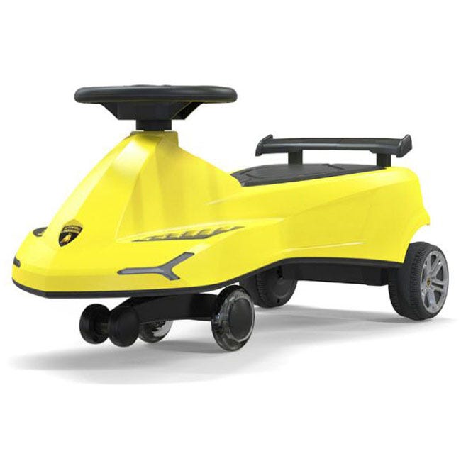 LAMBORGHINI SWING CAR YELLOW