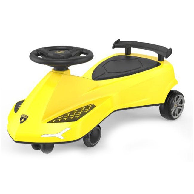 LAMBORGHINI SWING CAR YELLOW